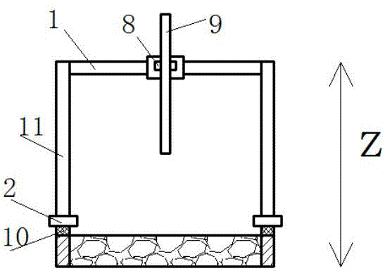 Small-sized nursery watering system