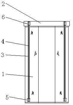 Tube pile provided with posttensioned prestressing steel noose hole and posttensioned prestressing pulling tube pile