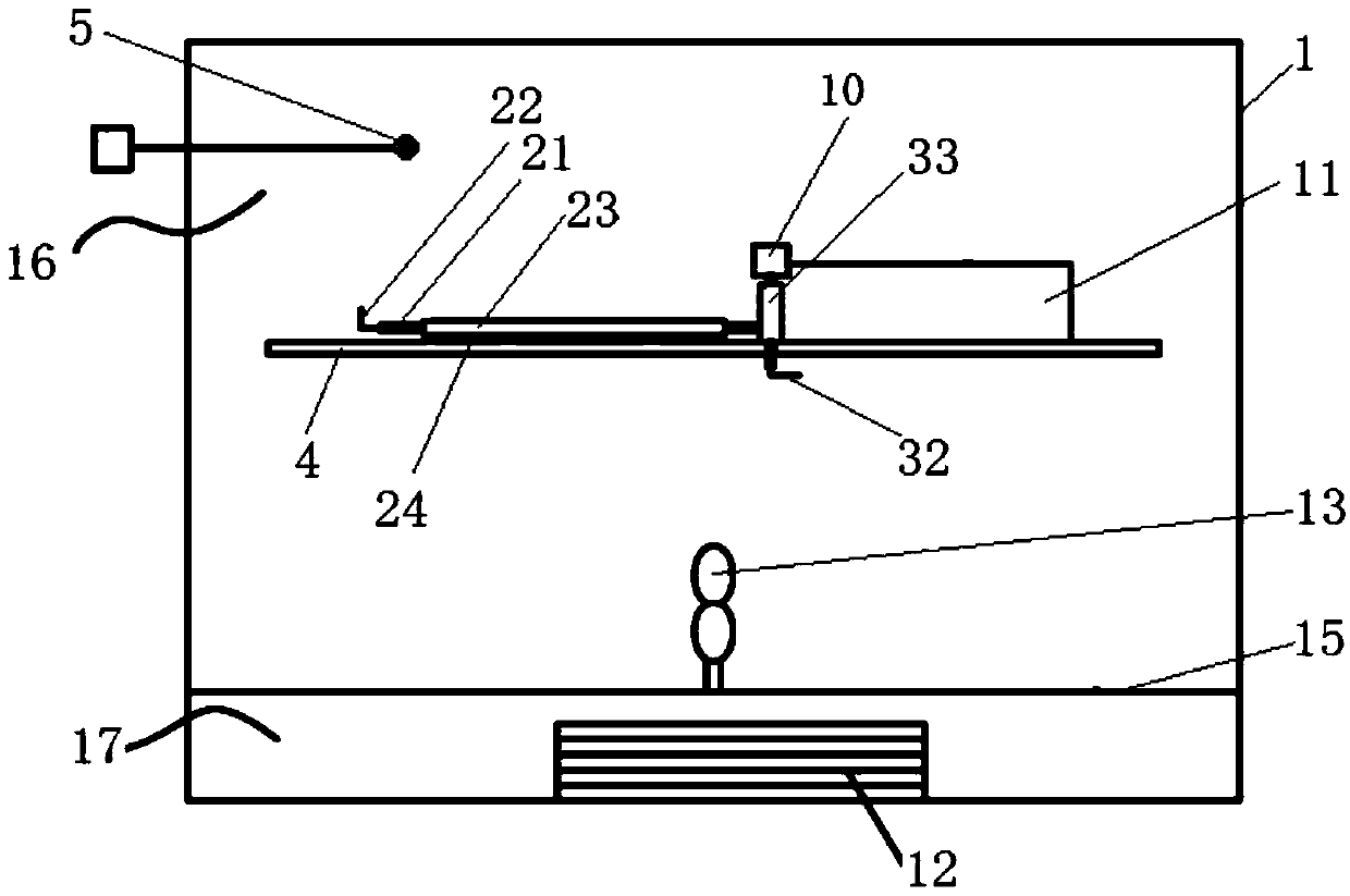 Method for measuring thickness of heat-and-mass transmission thin layer on timber surface in drying process