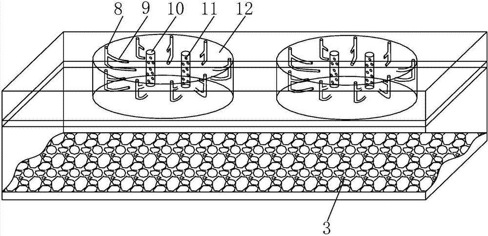 High-efficiency uniform mining system and application method of ilmenite and helium-3 resources