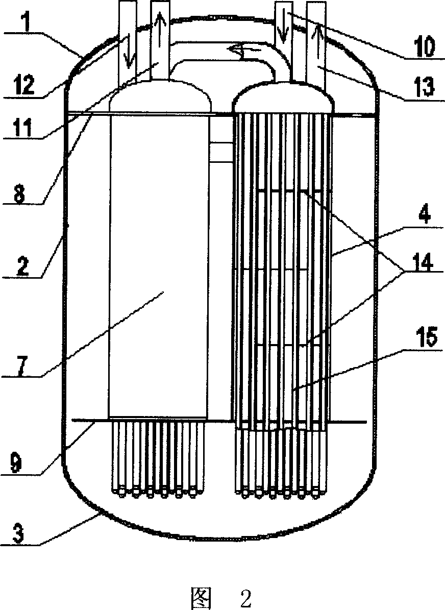 Gas low temperature heat exchanger capable of self eliminating stress and pollution proof