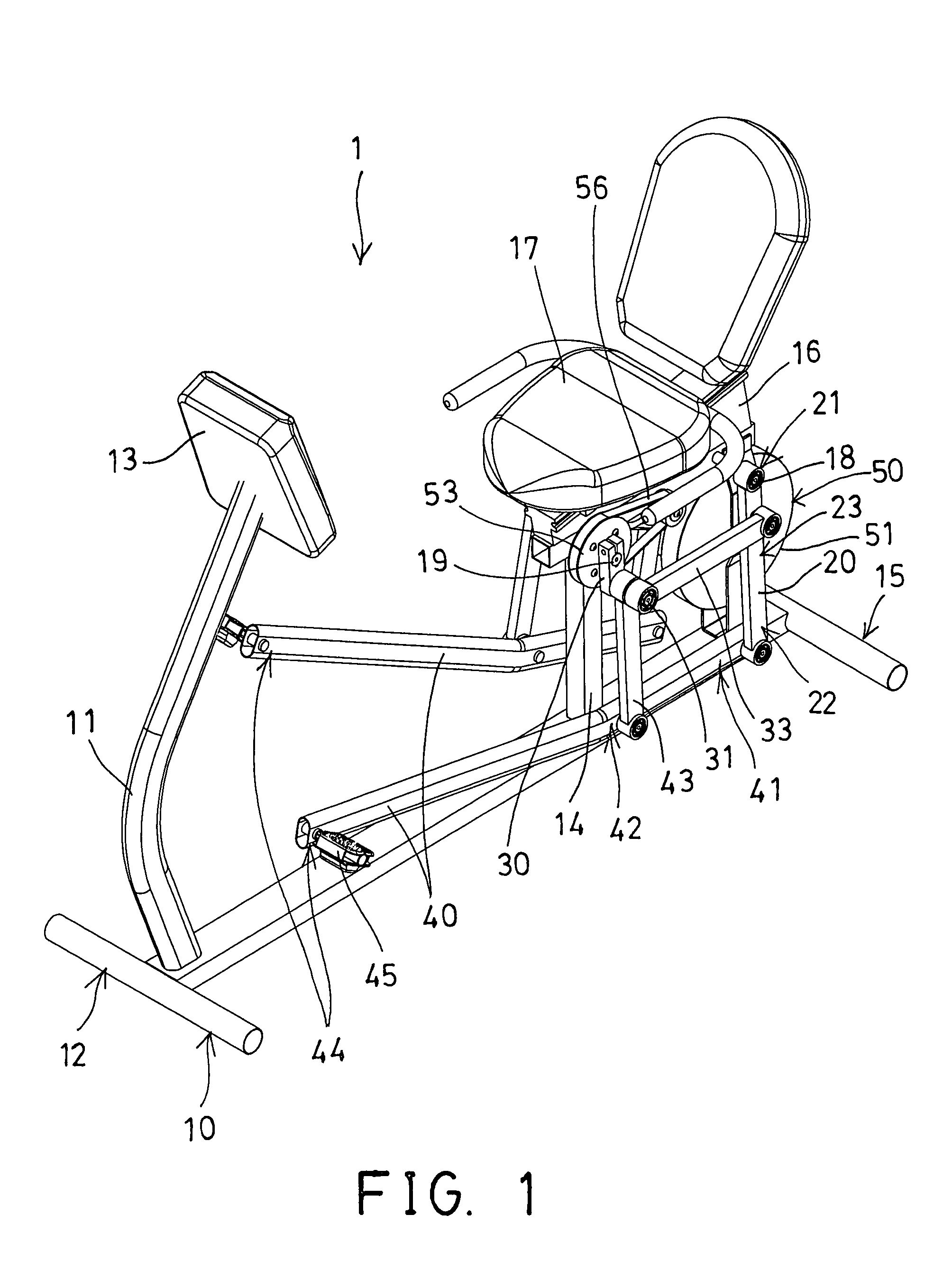 Stationary exerciser