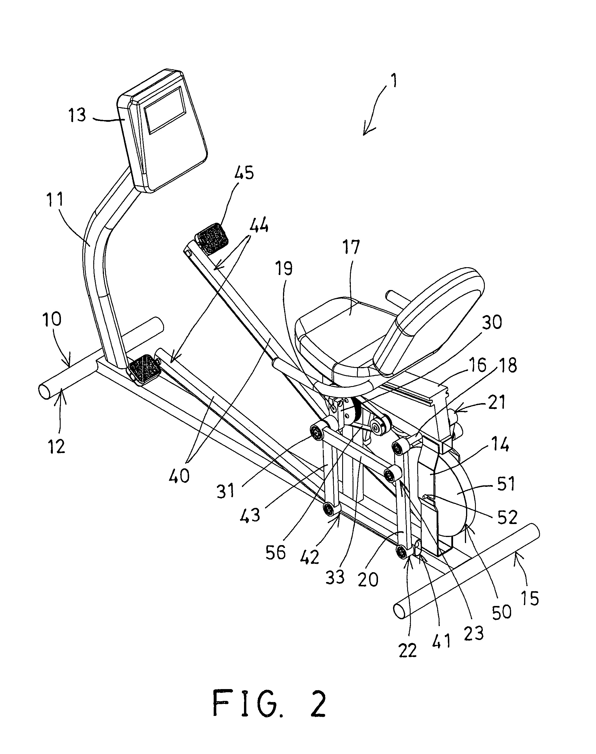 Stationary exerciser