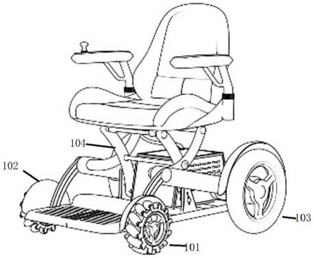 Wheelchair suitable for light and handicapped people