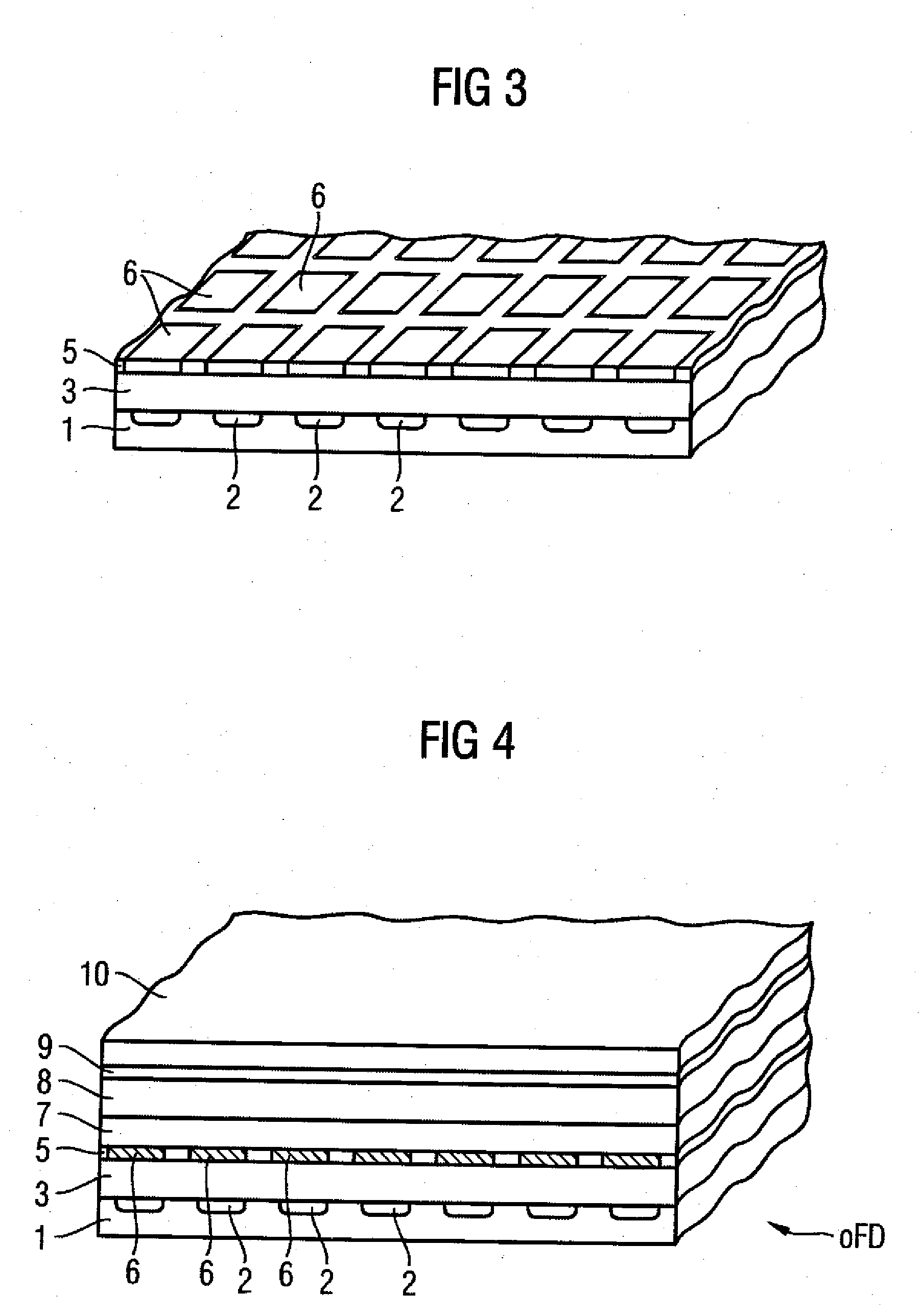 Flat screen detector