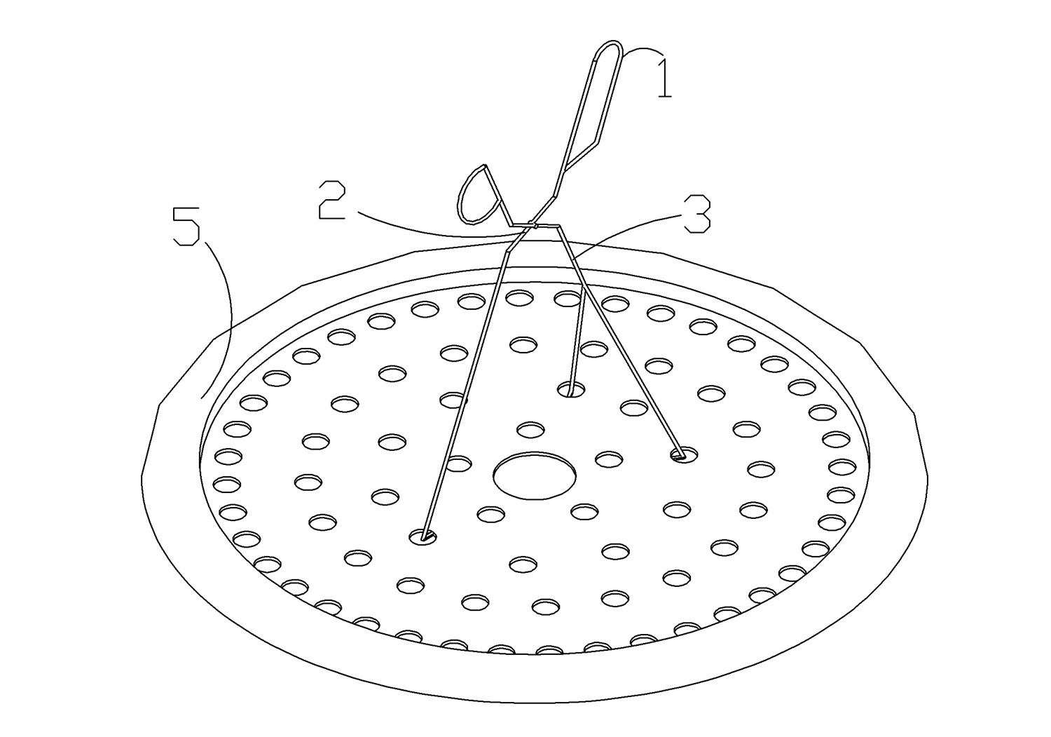 Grate clamp