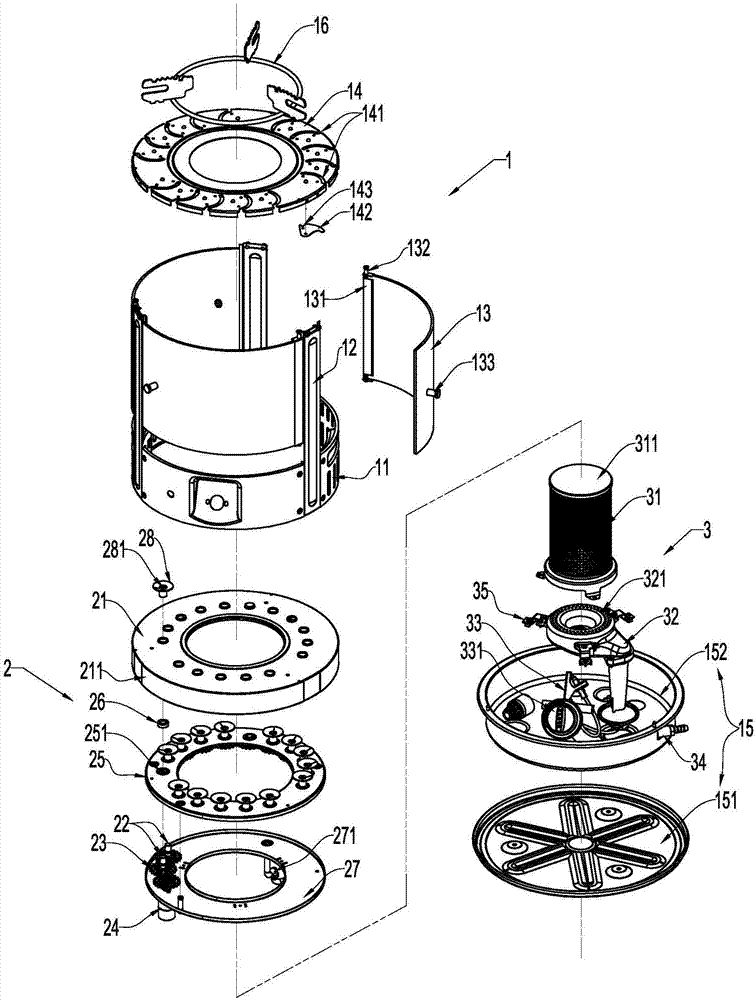 Vertical gas burning barbecue oven