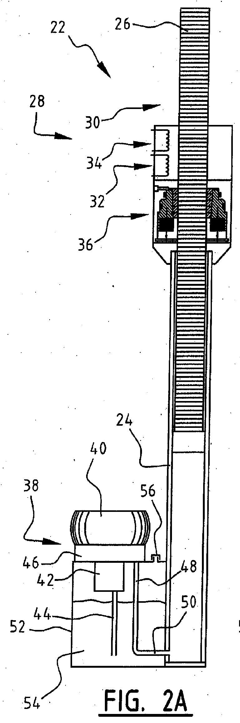 Lifting Device and System with Integrated Drive Unit for Lifting a Vehicle, and Method There For