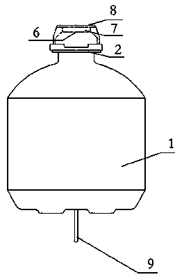 Novel plastic infusion bag and manufacturing method thereof