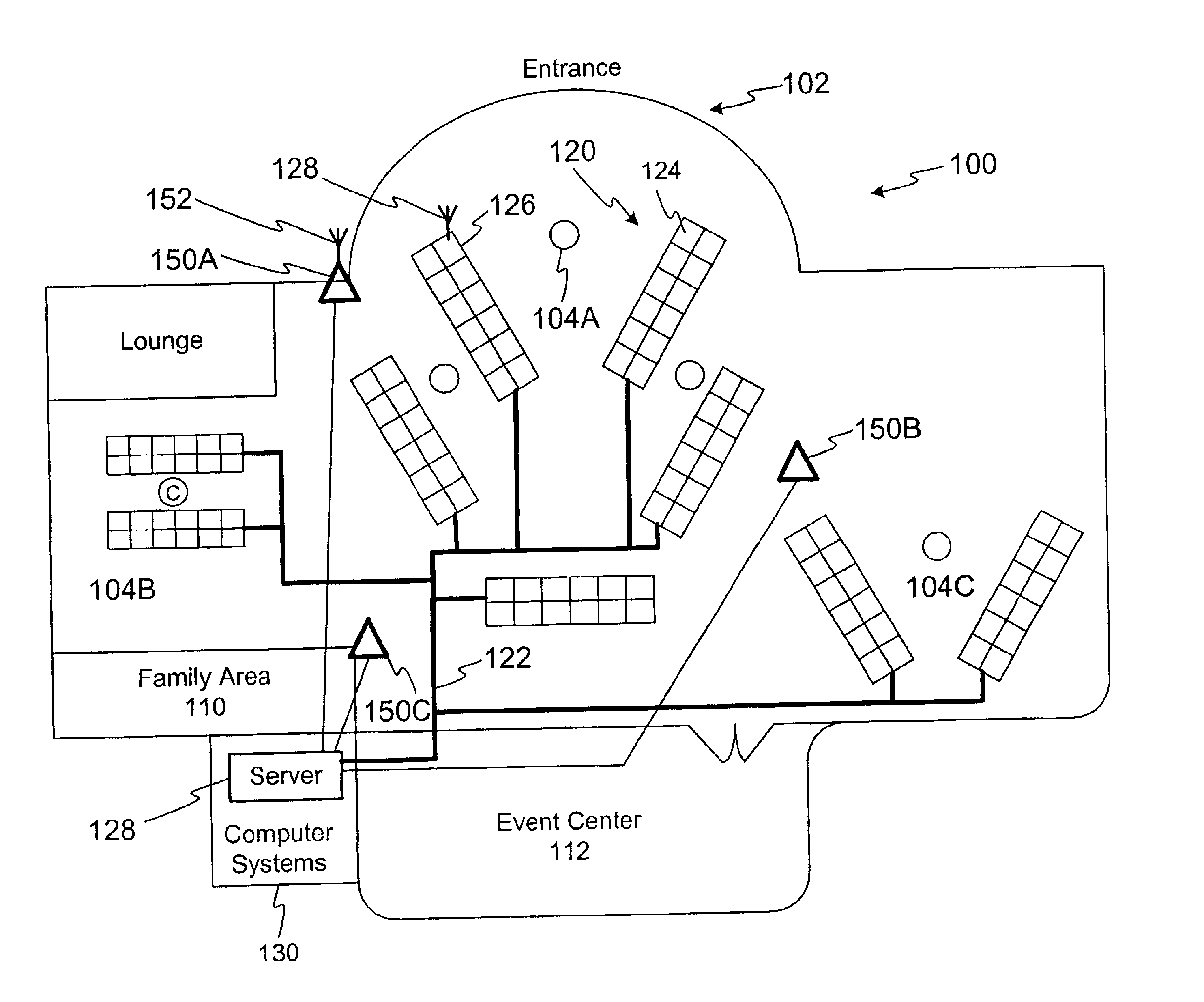 Method and apparatus for monitoring or controlling a gaming machine based on gaming machine location