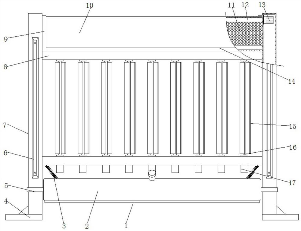 Multifunctional guardrail for expressways, high-grade highways and common highways