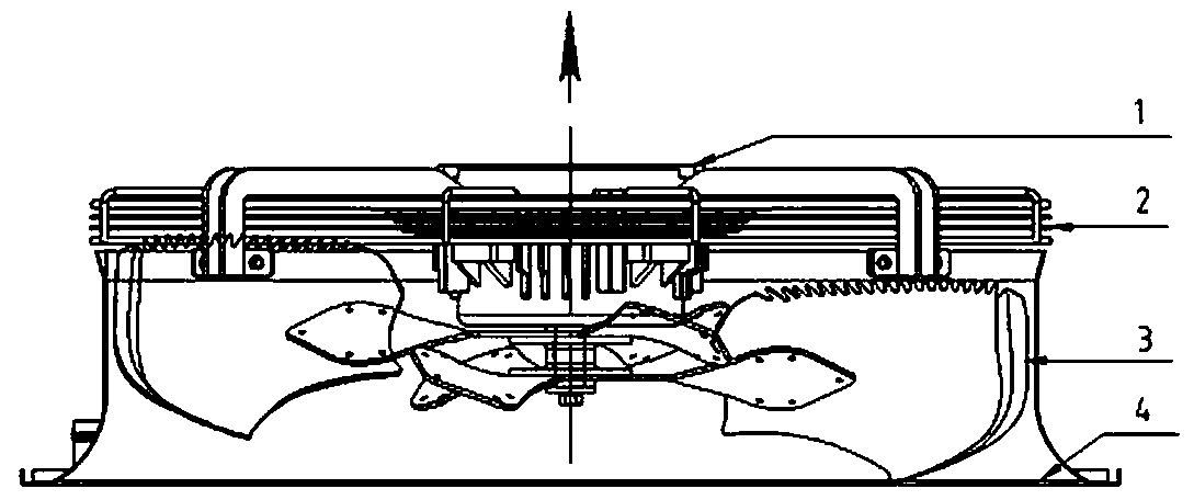 Compound impeller ventilating fan and compound impeller thereof