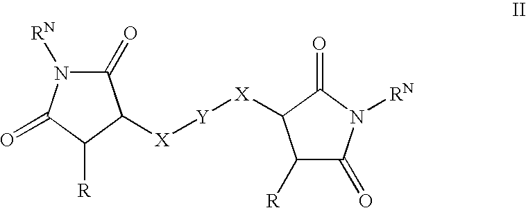 Succinimide and maleimide derivatives and their use as topoisomerase II catalytic inhibitors