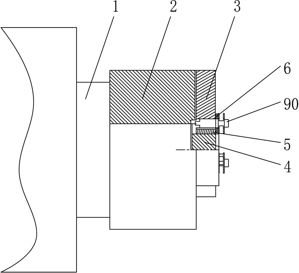 A processing method for grooving a shaft workpiece