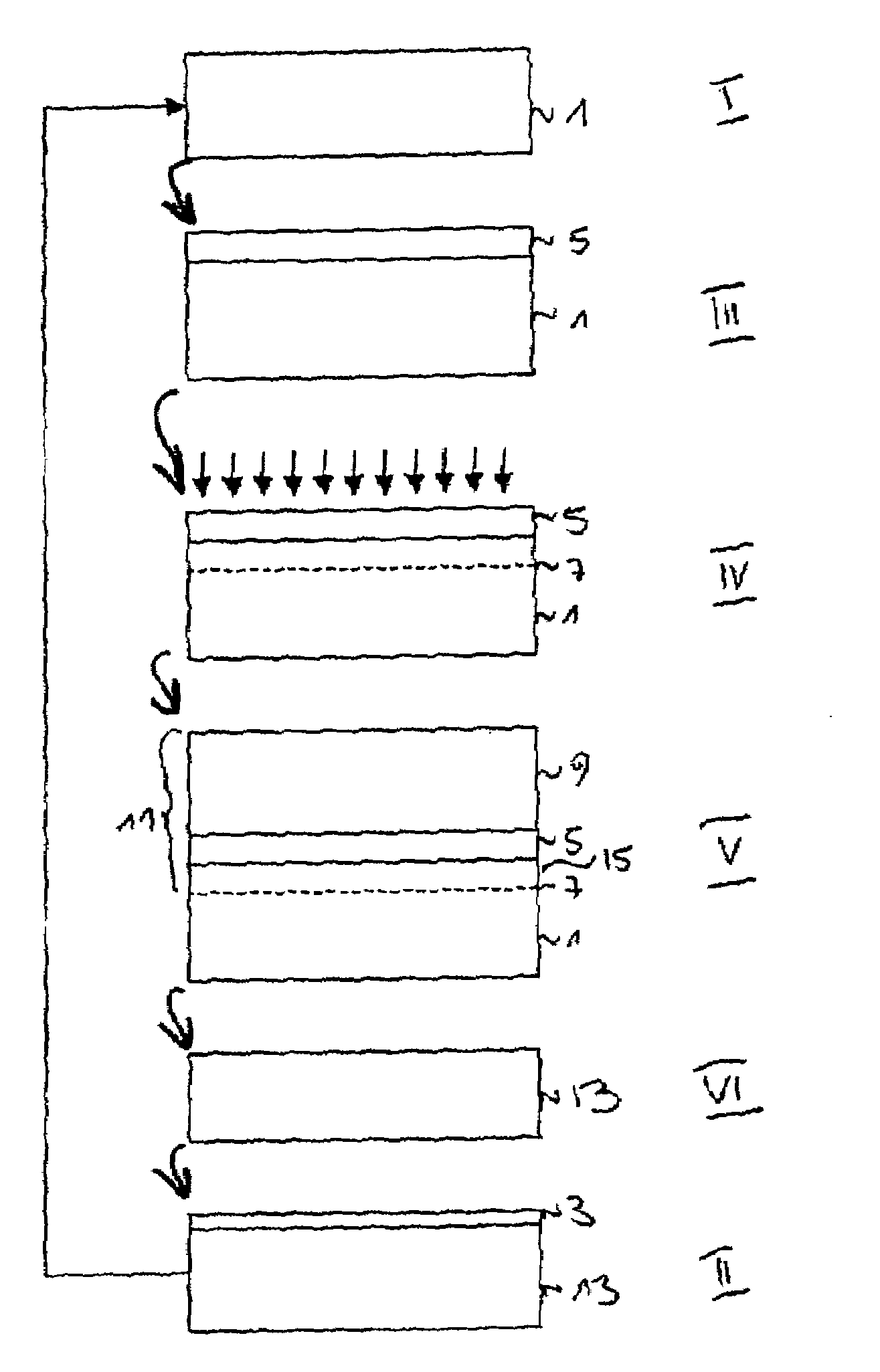 Methods for manufacturing compound-material wafers and for recycling used donor substrates