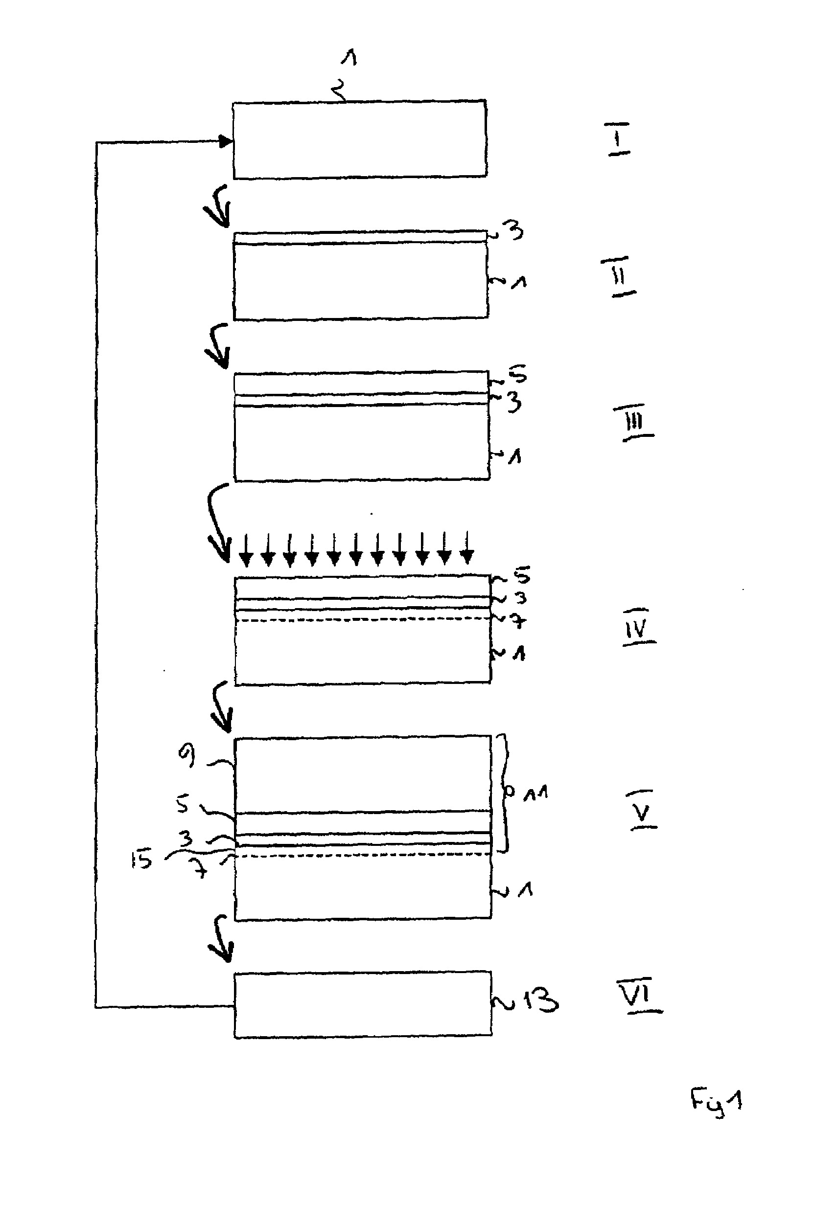 Methods for manufacturing compound-material wafers and for recycling used donor substrates