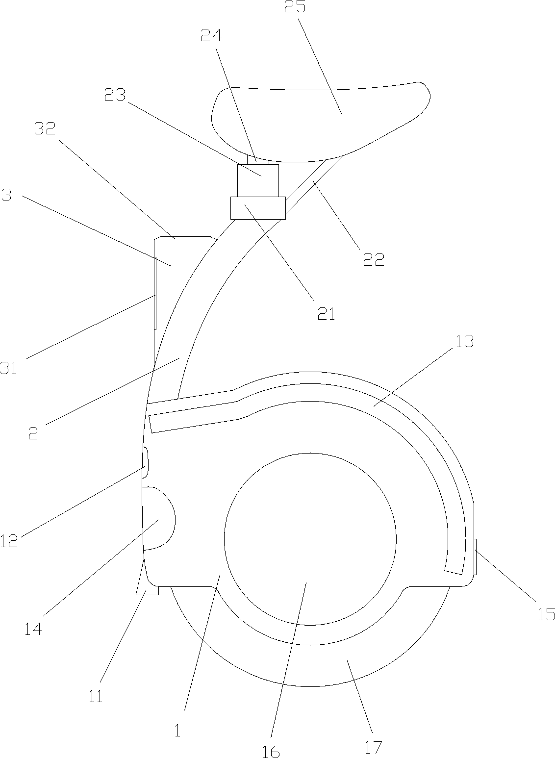 Balance vehicle with safety protection function