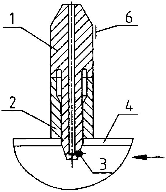 Steam isokinetic sampling device