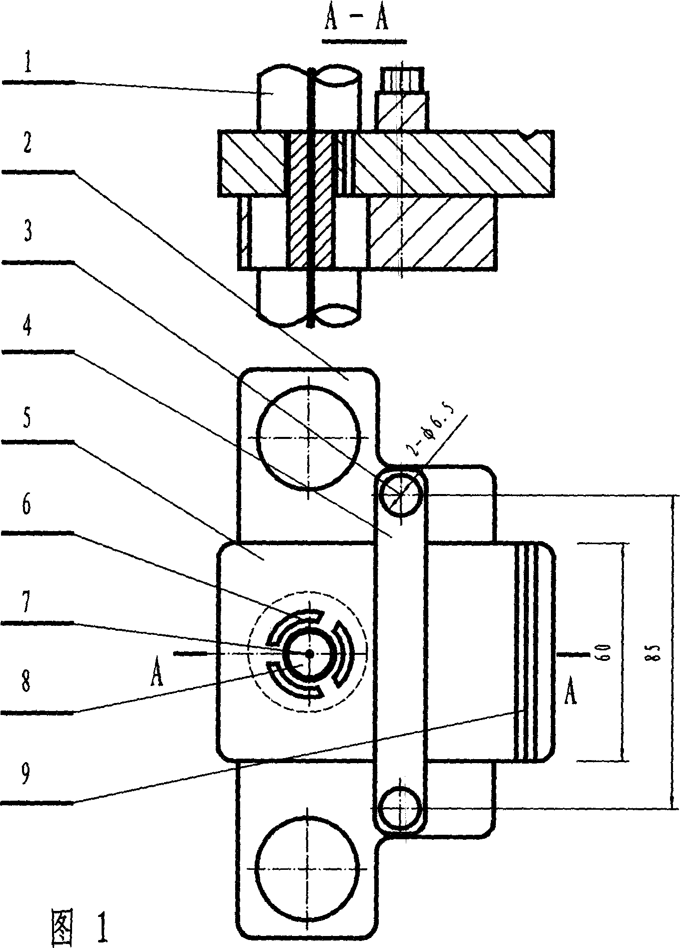 Tensile Young's modulus measuring instrument frictionless mouable platform