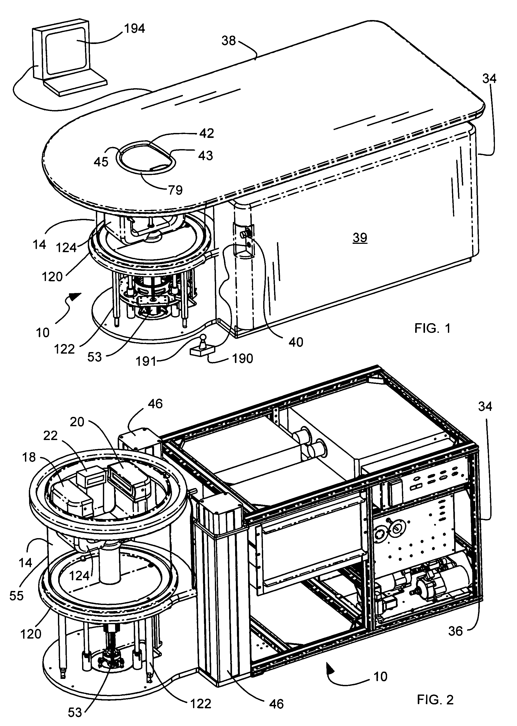 Breast scanning system