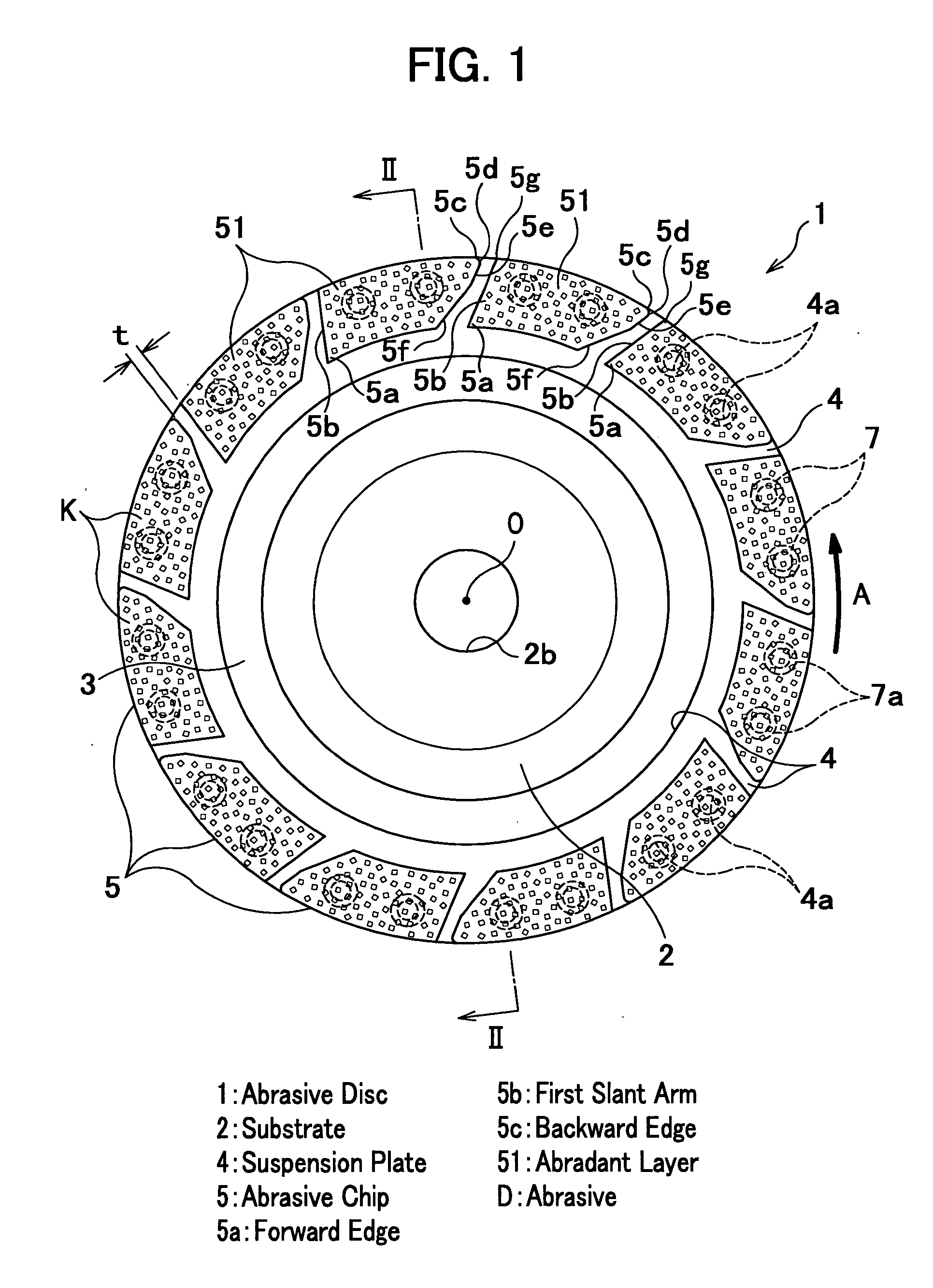 Abrasive disc