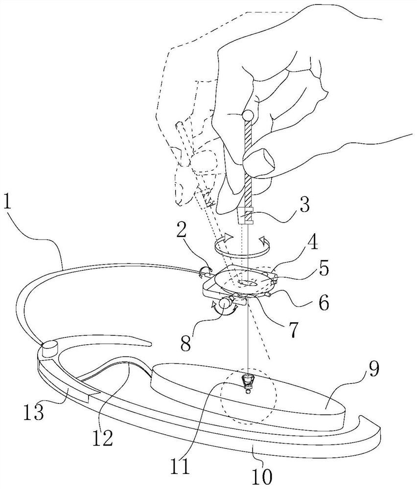 Acupuncture manipulation simulation training teaching system and training teaching method