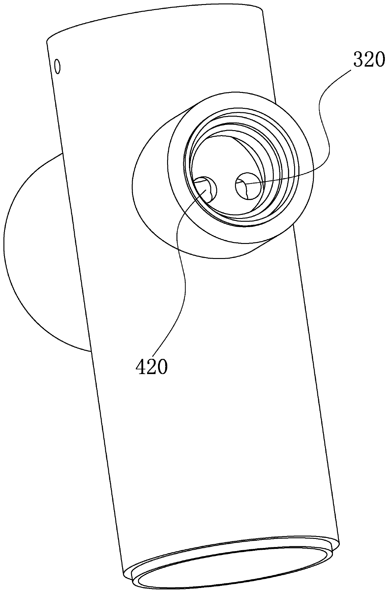 Multifunctional drawing-pulling water faucet