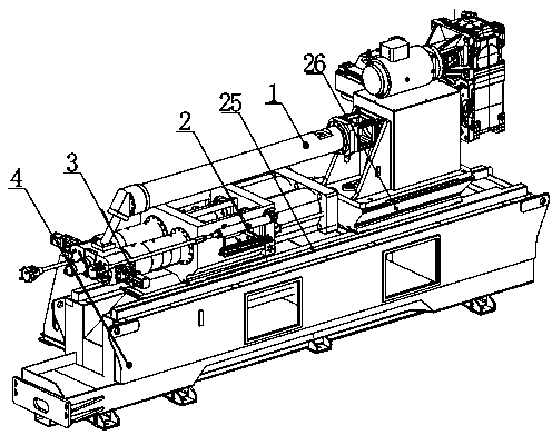 Nano-montmorillonite and PET mixture forming system