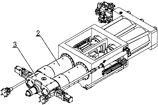 Nano-montmorillonite and PET mixture forming system