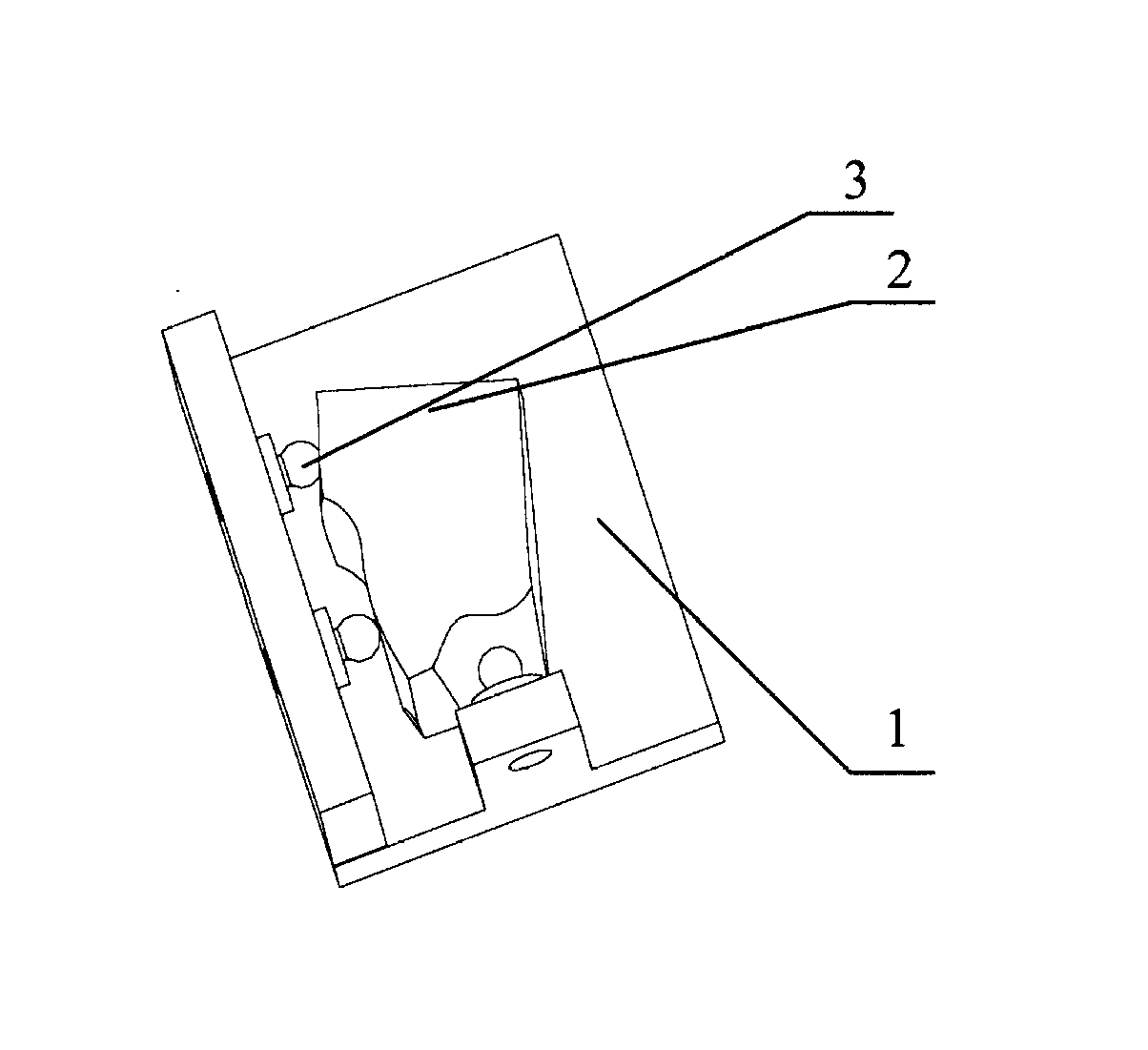 Ball head positioning device for positioning irregular workpieces in combined clamp and positioning method of ball head positioning device