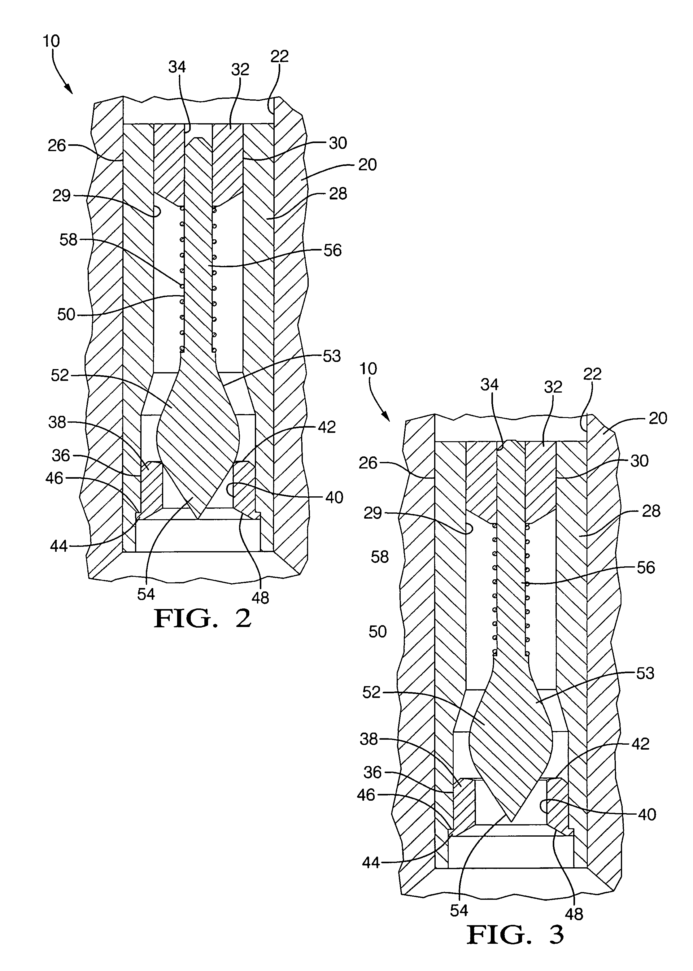 Check valve for fuel pump