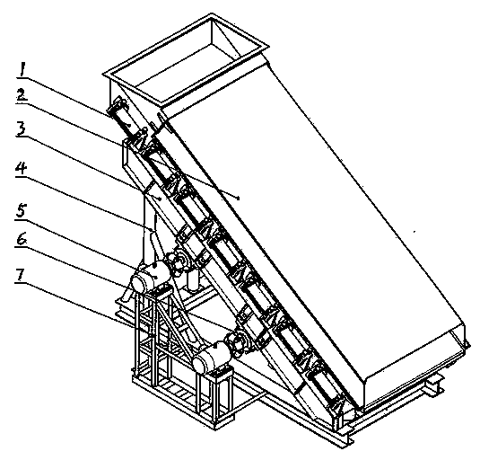 Anti-resonance vibrating screen machine