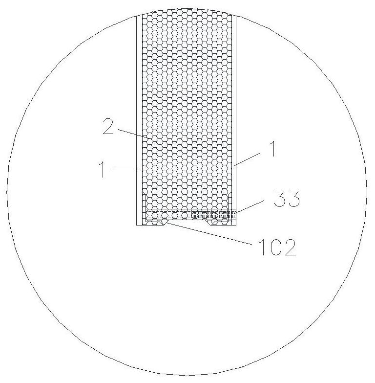 Fabricated cement fiberboard composite wallboard, manufacturing process and outer wall