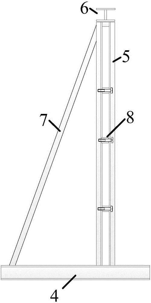 Friction test device for steel wire rope