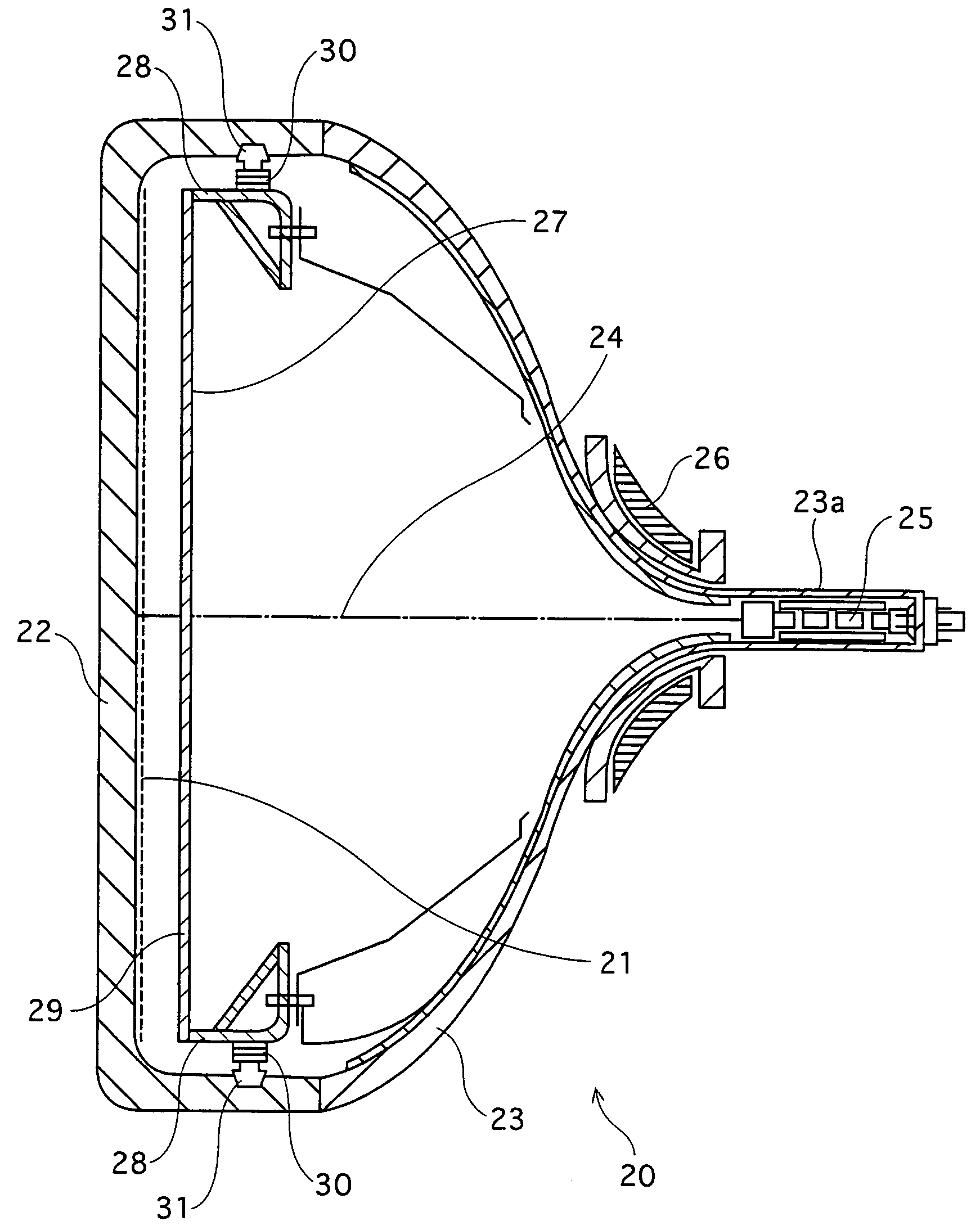 Indirectly heated cathode and cathode ray tube having same