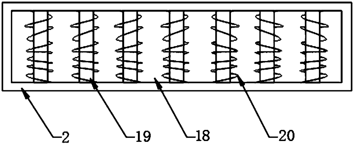 Positive pressure type wood fiber feeding device