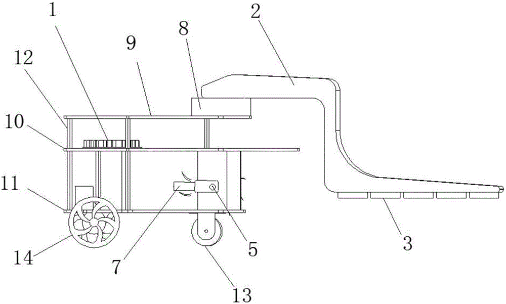 Workshop intelligent ground cleaning robot