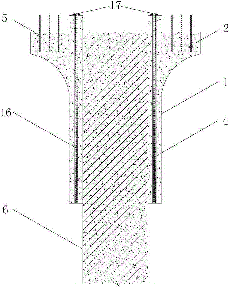 A kind of enhanced long auger bored pressure grouting concrete pile and its construction method