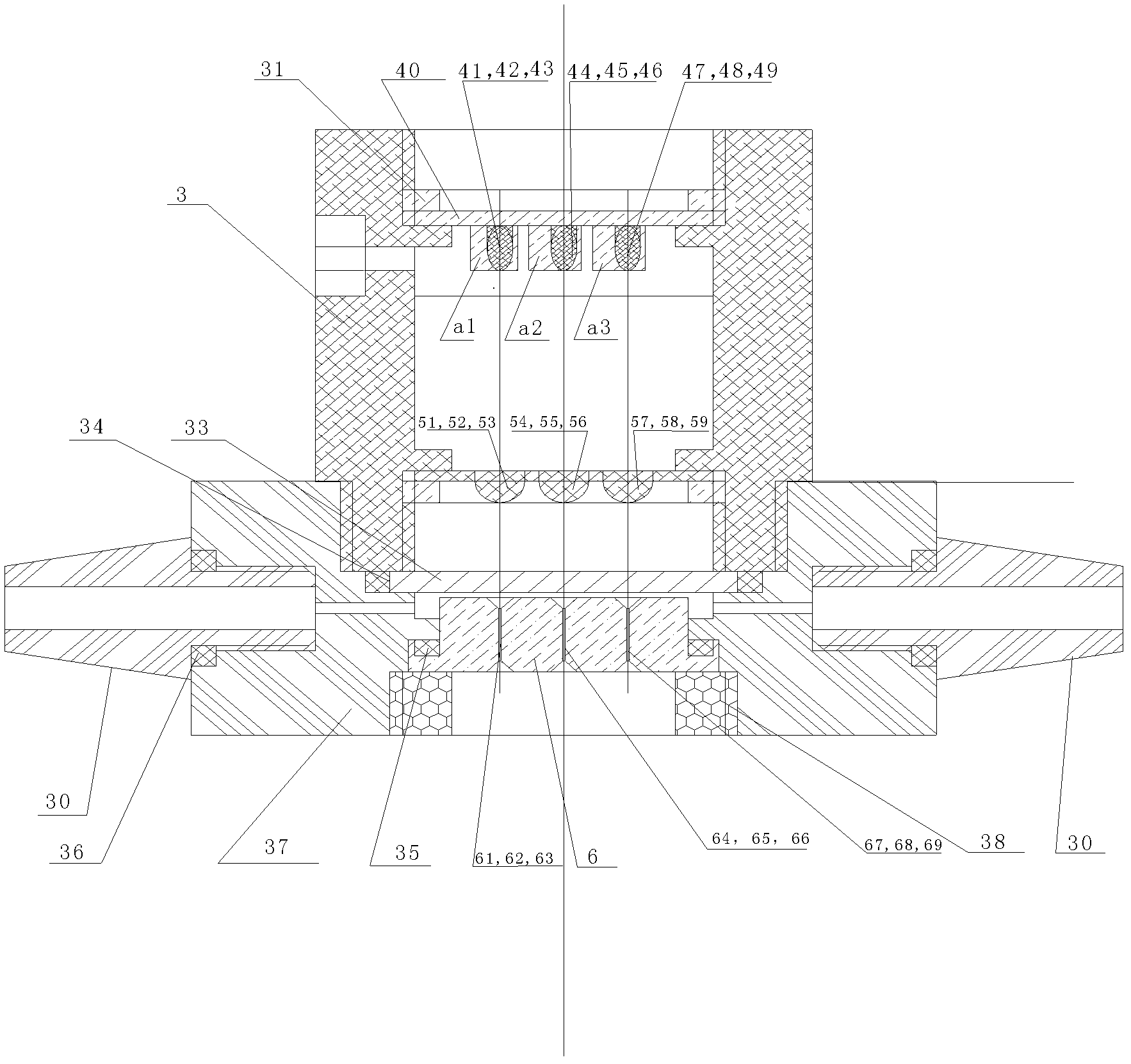 Array type water waveguide laser processing device