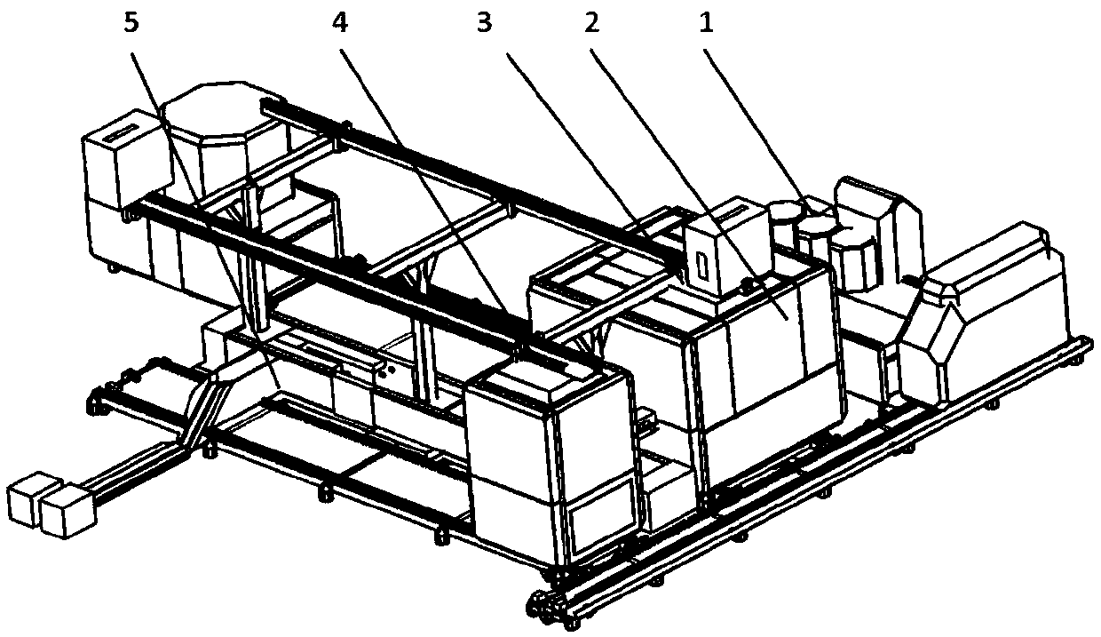 Multistage sealed batching device and method