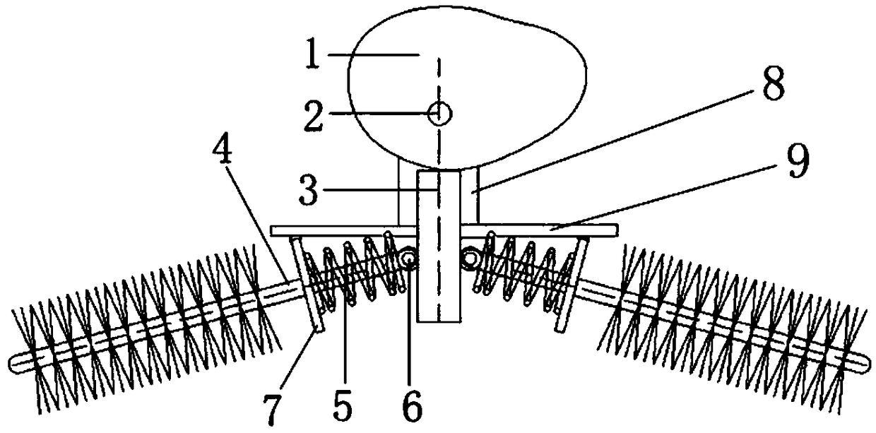 Reciprocating wiping and cleaning device