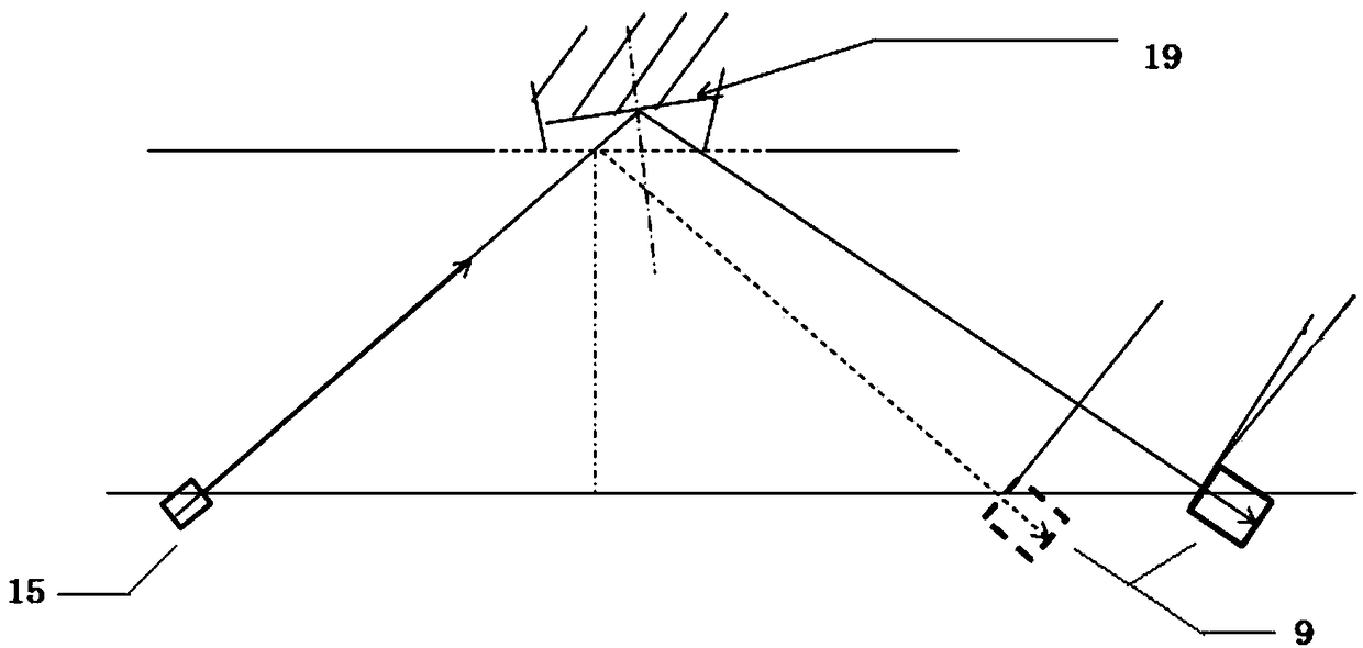 An X-ray fluorescence detection device