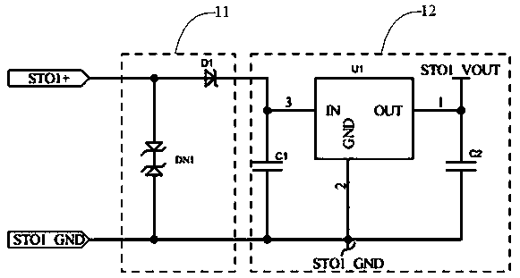 Safety torque turn-off circuit and system