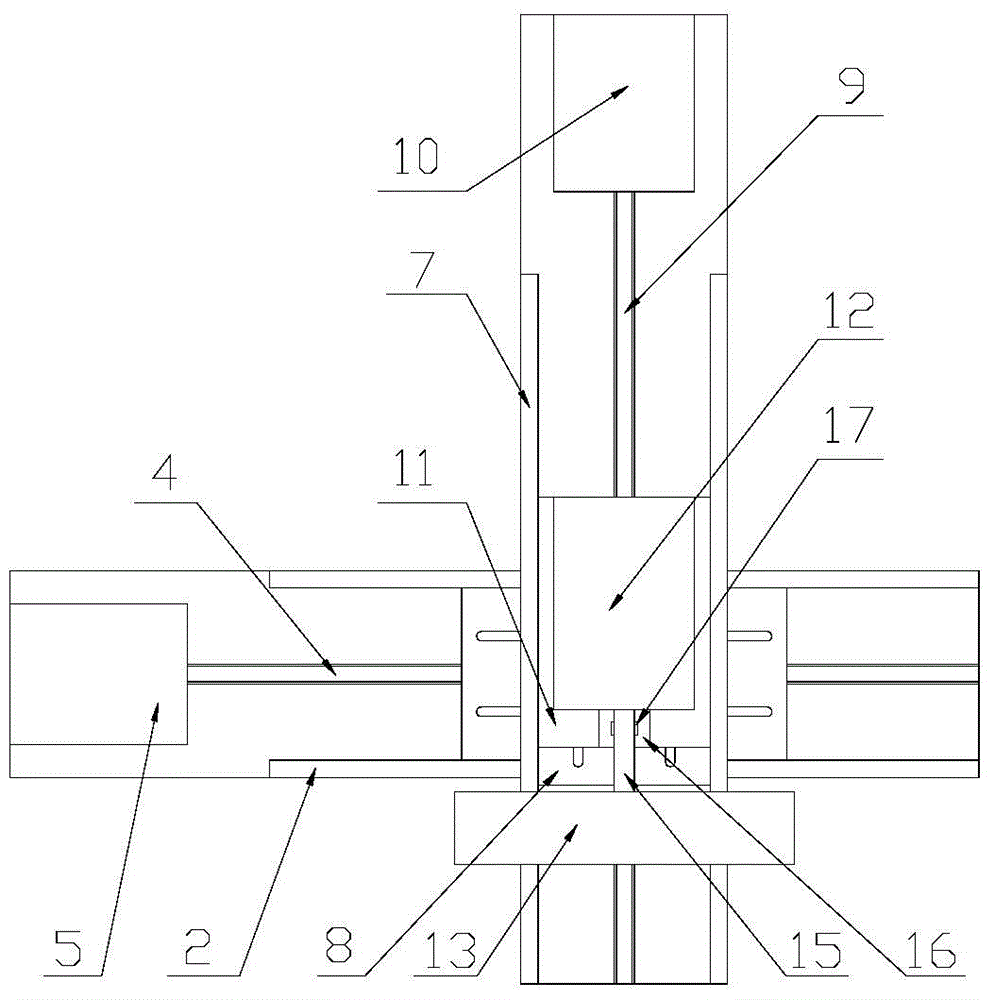 Clamping device of numerical control machine tool