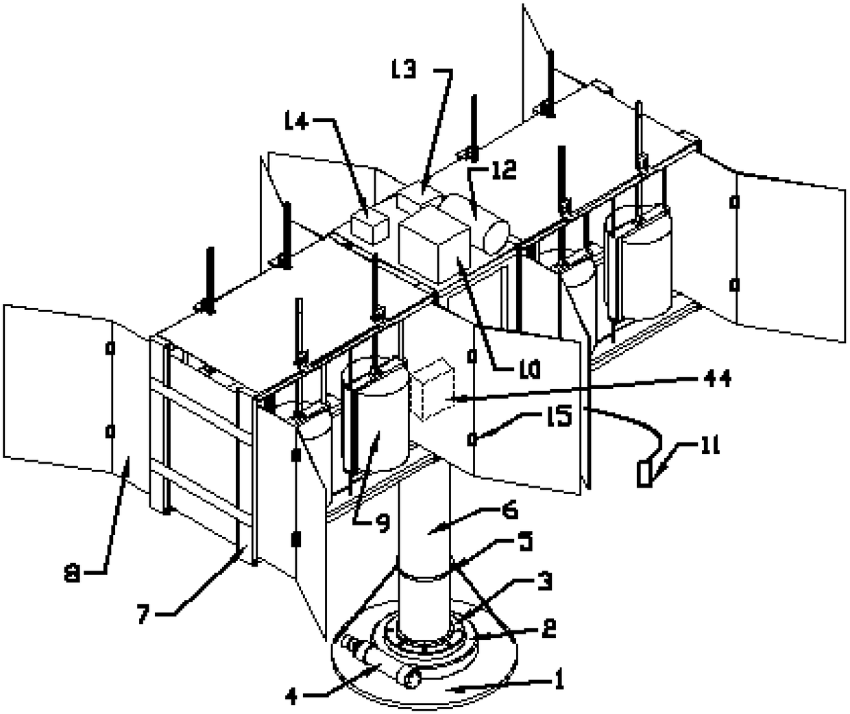 An intelligent head-wave poly-wave multi-float power generation device