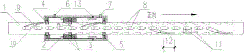 Automatic reversing type bidirectional stepping piston