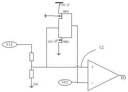 Comparator circuit having clamping function