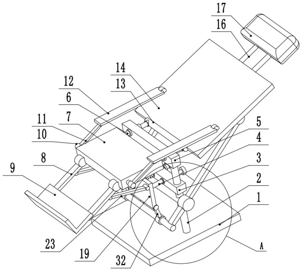 Department-of-otorhinolaryngology examination chair for medical appliance