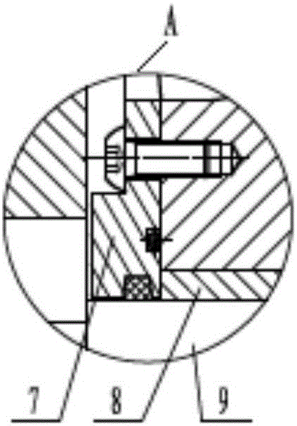 Horizontal pulled gate bottom trolley with rolling wheels of self-lubricating bearing structure