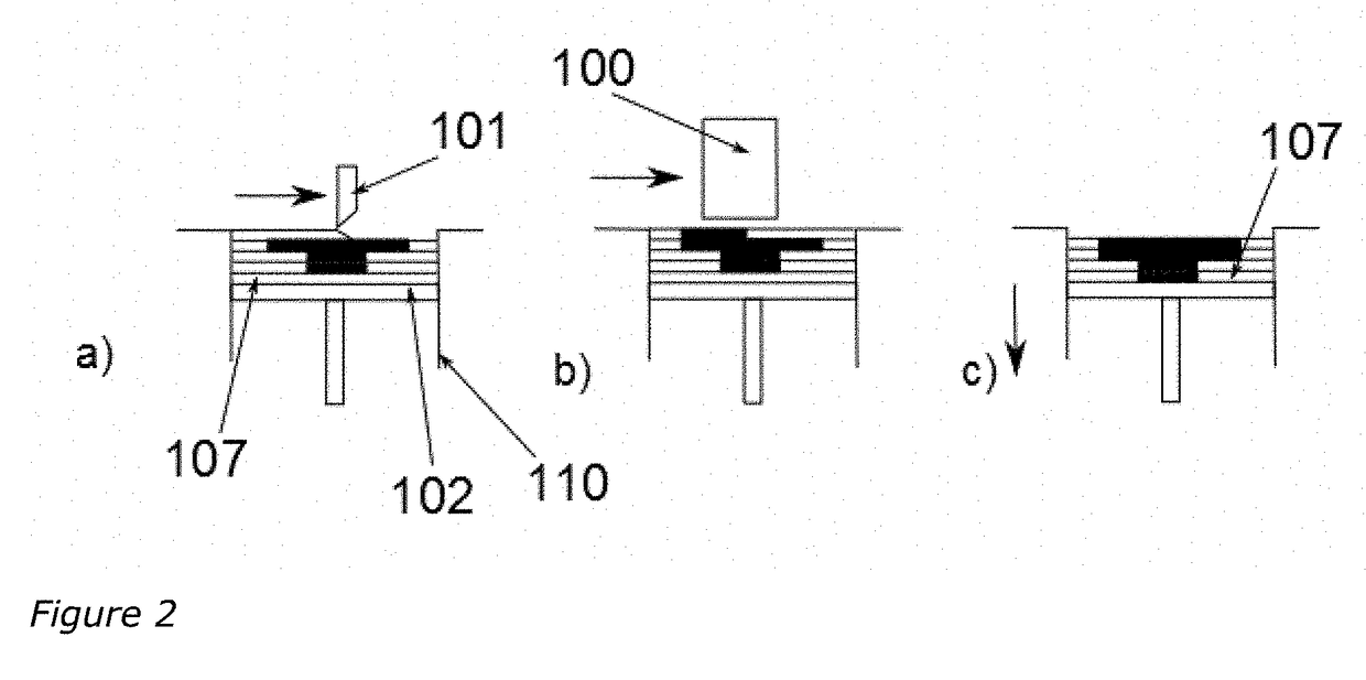 Method for producing three-dimensional molded parts and regulating the moisture content in build material